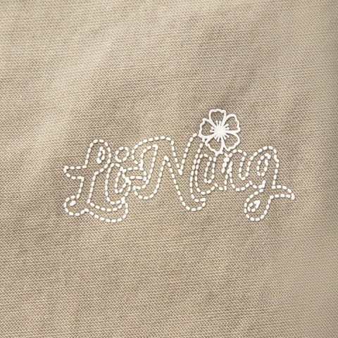 LI-NING李宁2025女子休闲长裤梭织长裤AKXV252-2