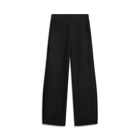 LI-NING李宁2025女子卫裤针织长裤AKLV198-2