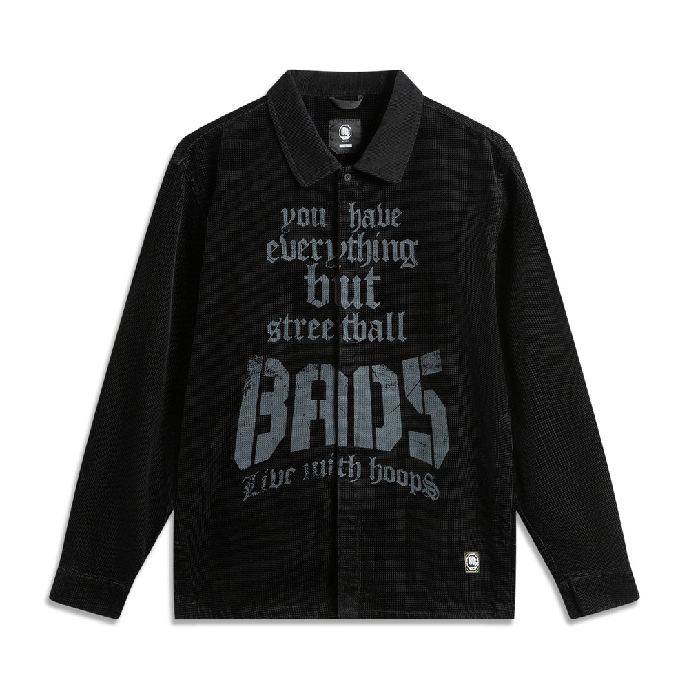 LI-NING李宁2025男子休闲外套梭织无帽外套AFDV167-5