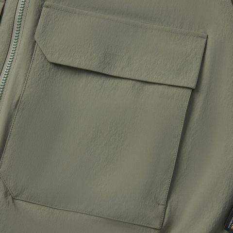 LI-NING李宁2025男子休闲外套梭织无帽外套AFDV089-2