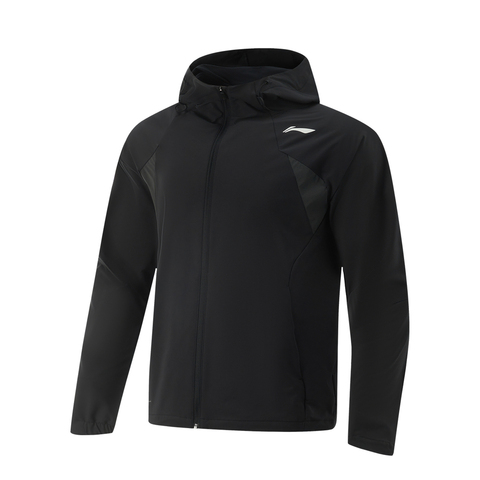 LI-NING李宁2025男子软壳梭织连帽外套AFDV041-4