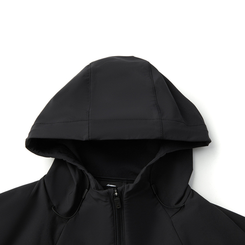 LI-NING李宁2025男子软壳梭织连帽外套AFDV041-4