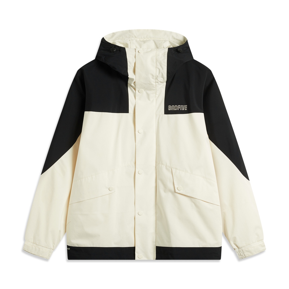 LI-NING李宁2025男子运动风衣梭织连帽外套AFDV529-1