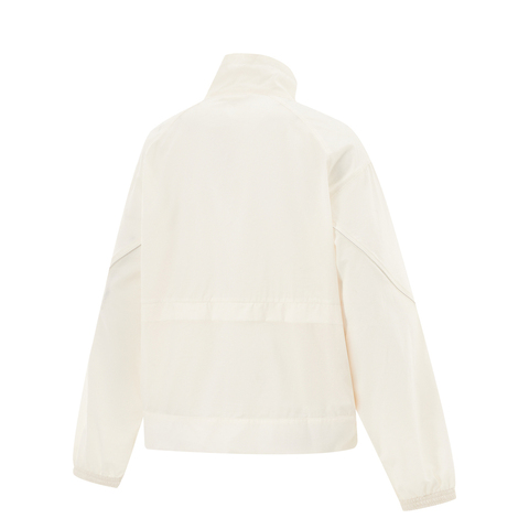 LI-NING李宁2025女子运动风衣梭织连帽外套AFDV270-1