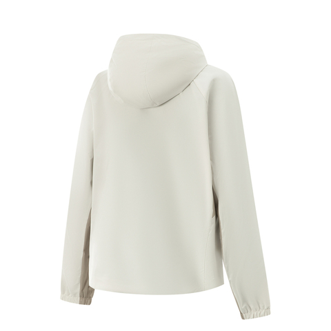 LI-NING李宁2025女子运动风衣梭织连帽外套AFDV178-1