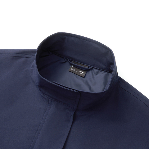 LI-NING李宁2025女子运动风衣梭织连帽外套AFDV150-6