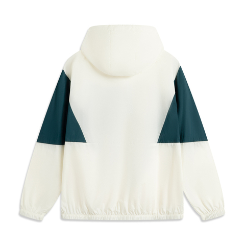 LI-NING李宁2025男子运动风衣梭织连帽外套AFDV609-1