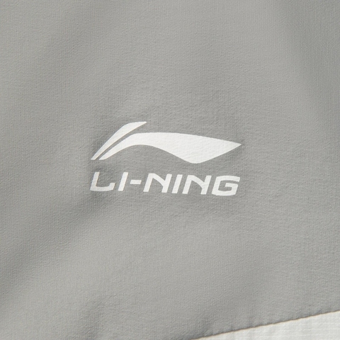 LI-NING李宁2025男子运动风衣梭织连帽外套AFDV609-2