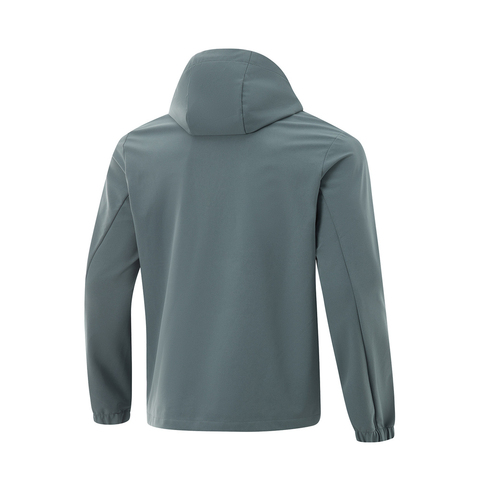 LI-NING李宁2025男子运动风衣梭织连帽外套AFDV071-3