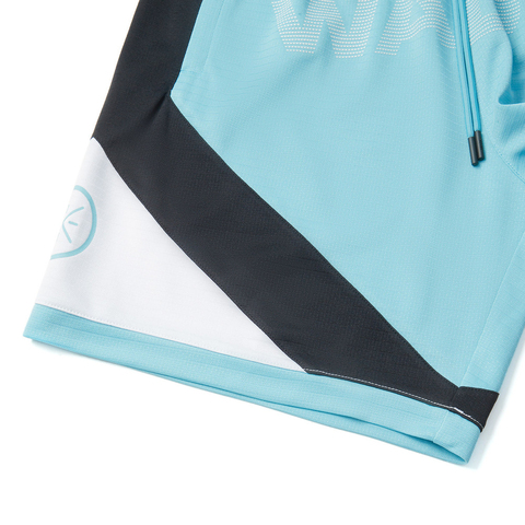 LI-NING李宁2025男子比赛裤针织短裤AAPV019-5