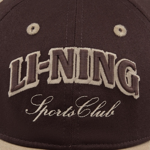 LI-NING李宁2025中性棒球帽弯沿帽AMYV071-1