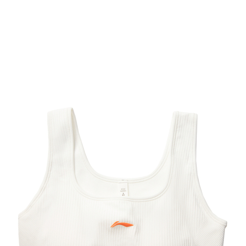 LI-NING李宁2025女子一体织紧身背心运动背心AUDV040-5