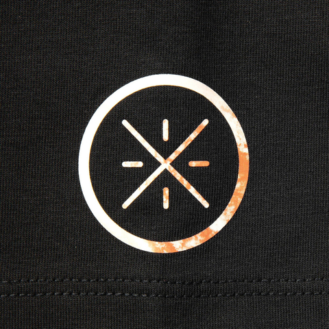 LI-NING李宁2025男子短袖文化衫针织无领短TAHSV011-1