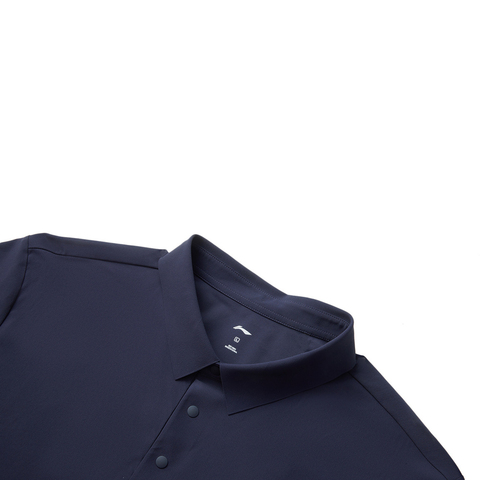 LI-NING李宁2025男子短袖功能POLO针织有领短TAPLV039-9