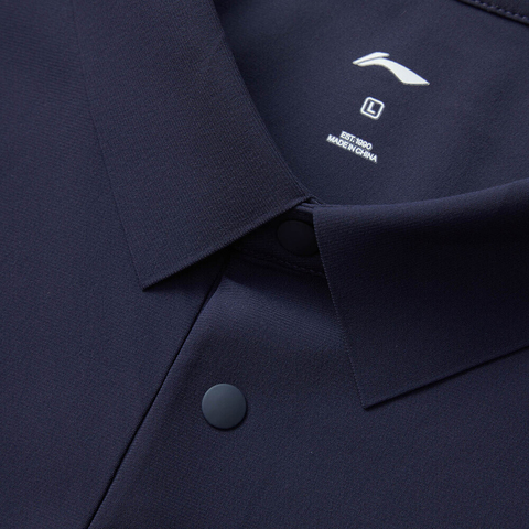 LI-NING李宁2025男子短袖功能POLO针织有领短TAPLV039-9