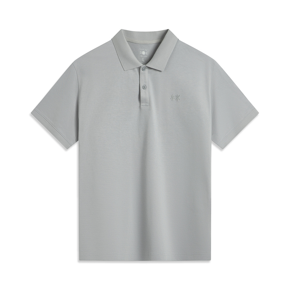 LI-NING李宁2025男子短袖POLO针织有领短TAPLV083-20