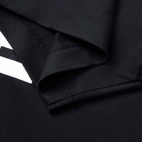 LI-NING李宁2025男子短袖T恤针织无领短TATSV015-1