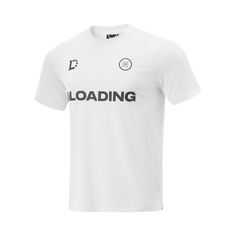 LI-NING李宁2025男子短袖T恤针织无领短TATSV015-2