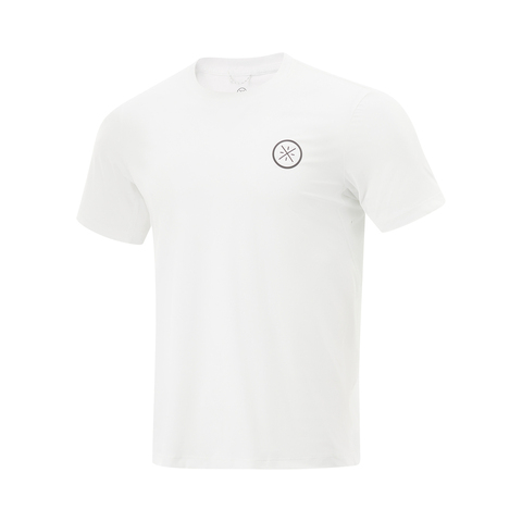 LI-NING李宁2025男子短袖T恤针织无领短TATSV017-2