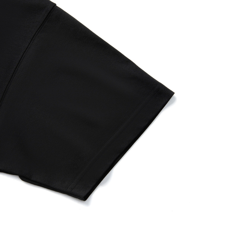 LI-NING李宁2025男子短袖文化衫针织无领短TAHSV021-4