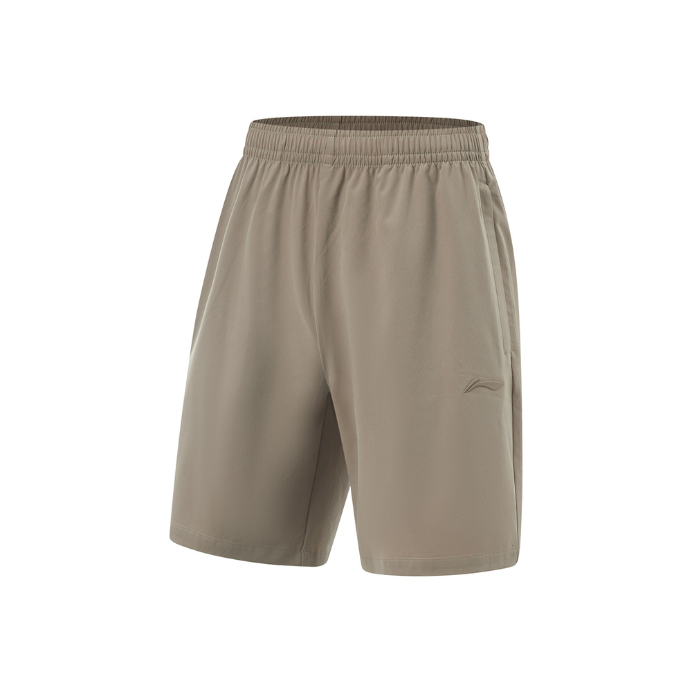 LI-NING李宁2025男子运动短裤梭织短裤AKSV111-9