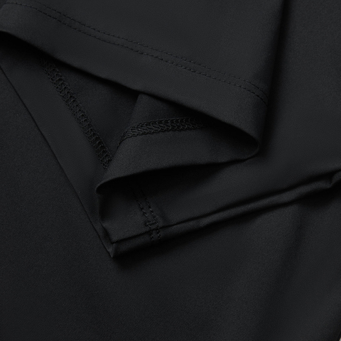 LI-NING李宁2025男子短袖T恤针织无领短TATSV333-1