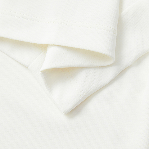 LI-NING李宁2025女子短袖T恤针织无领短TATSV088-1