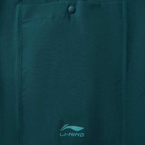 LI-NING李宁2025男子运动短裤梭织短裤AKSV207-3