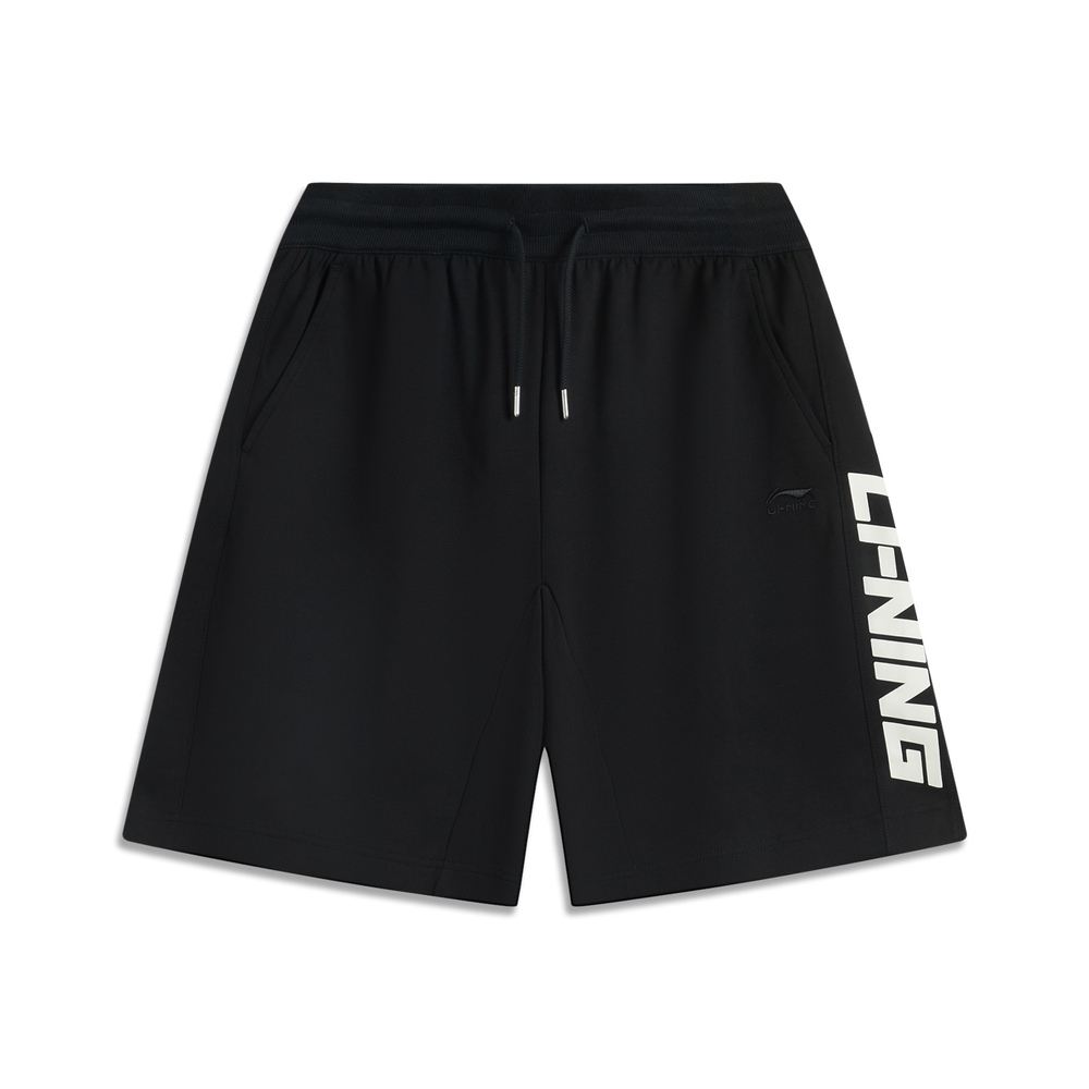 LI-NING李宁2025男子短卫裤针织短裤AKSV211-2