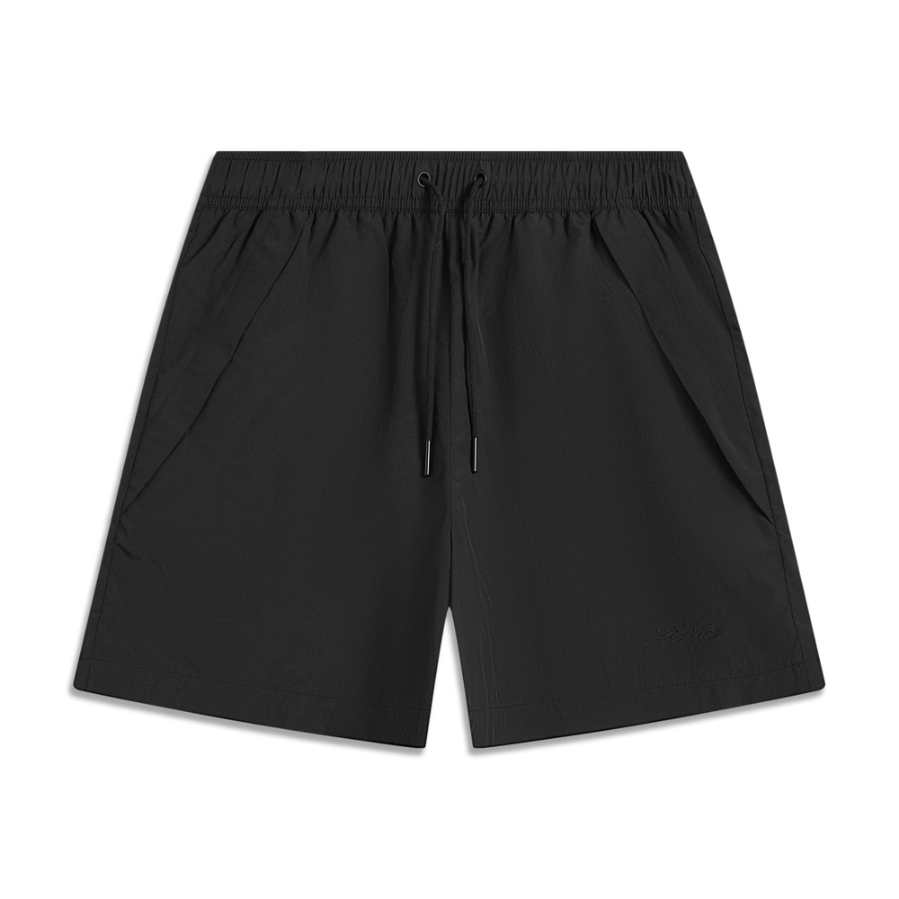 LI-NING李宁2025女子运动短裤梭织短裤AKSV172-2