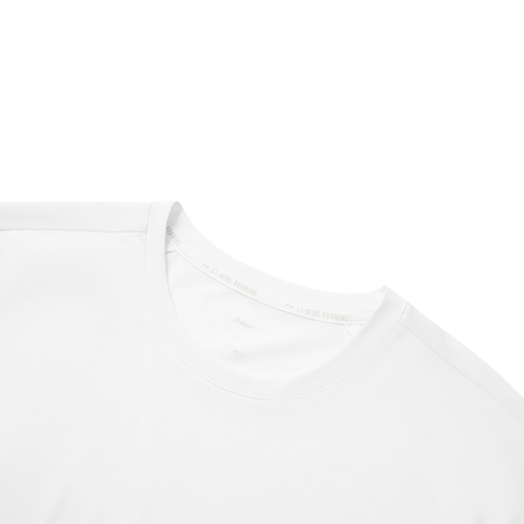 LI-NING李宁2025男子短袖T恤针织无领短TATSV083-2