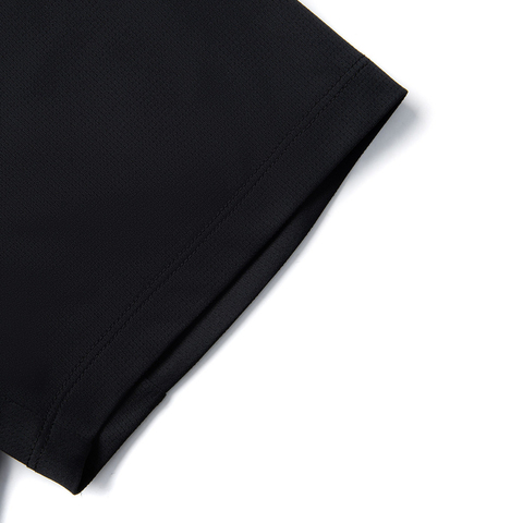 LI-NING李宁2025男子短袖T恤针织无领短TATSV083-1