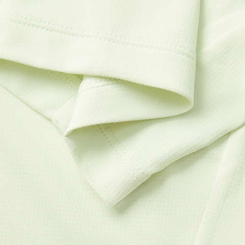 LI-NING李宁2025女子短袖T恤针织无领短TATSV088-6