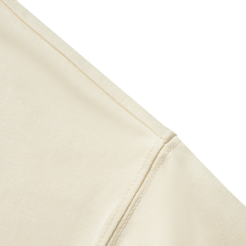 LI-NING李宁2025女子短袖文化衫针织无领短TAHSV640-2