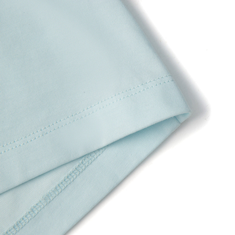 LI-NING李宁2025女子短袖文化衫针织无领短TAHSV186-5