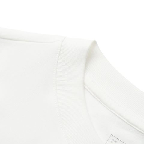 LI-NING李宁2025女子短袖文化衫针织无领短TAHSV186-1