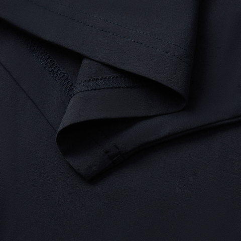 LI-NING李宁2025男子短袖文化衫针织无领短TAHSV201-3