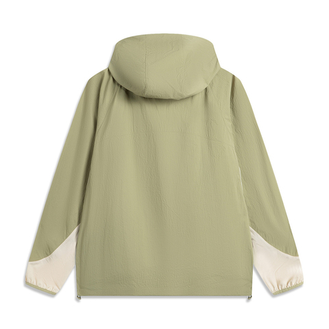 LI-NING李宁2025男子运动风衣梭织连帽外套AFDV827-4