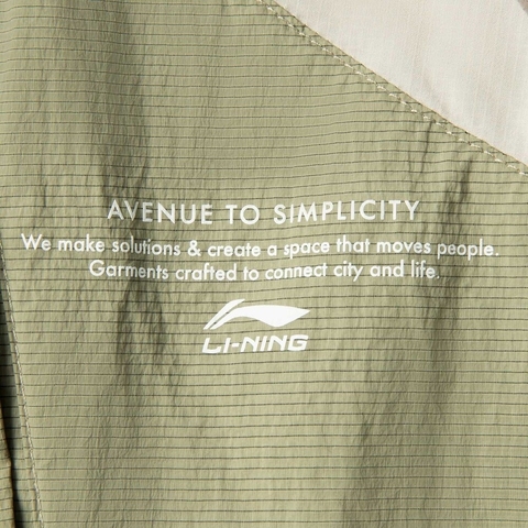LI-NING李宁2025男子运动风衣梭织连帽外套AFDV827-4