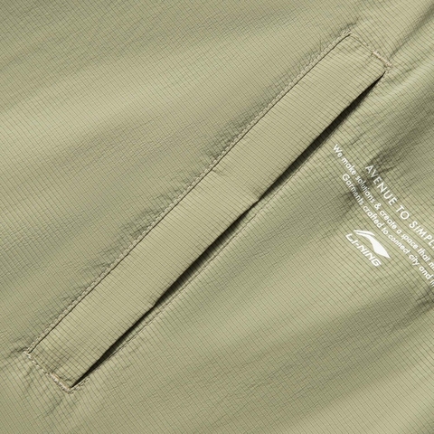 LI-NING李宁2025男子运动风衣梭织连帽外套AFDV827-4