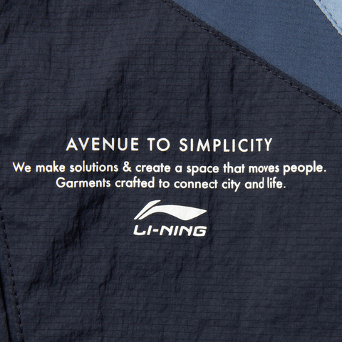 LI-NING李宁2025男子运动风衣梭织连帽外套AFDV827-3