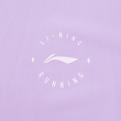 LI-NING李宁2025女子短袖T恤针织无领短TATSV088-2