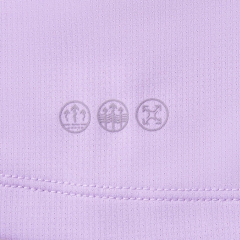 LI-NING李宁2025女子短袖T恤针织无领短TATSV088-2