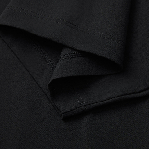 LI-NING李宁2025男子短袖T恤针织无领短TATSV115-1