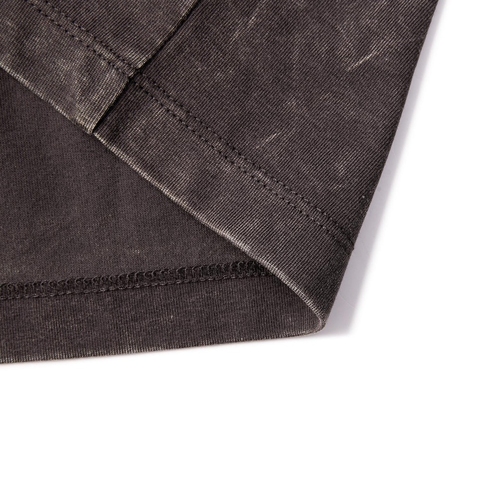 LI-NING李宁2025男子短袖文化衫针织无领短TAHSV013-7