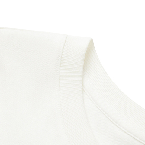 LI-NING李宁2025女子短袖文化衫针织无领短TAHSV192-1