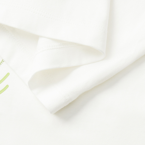 LI-NING李宁2025女子短袖文化衫针织无领短TAHSV192-1