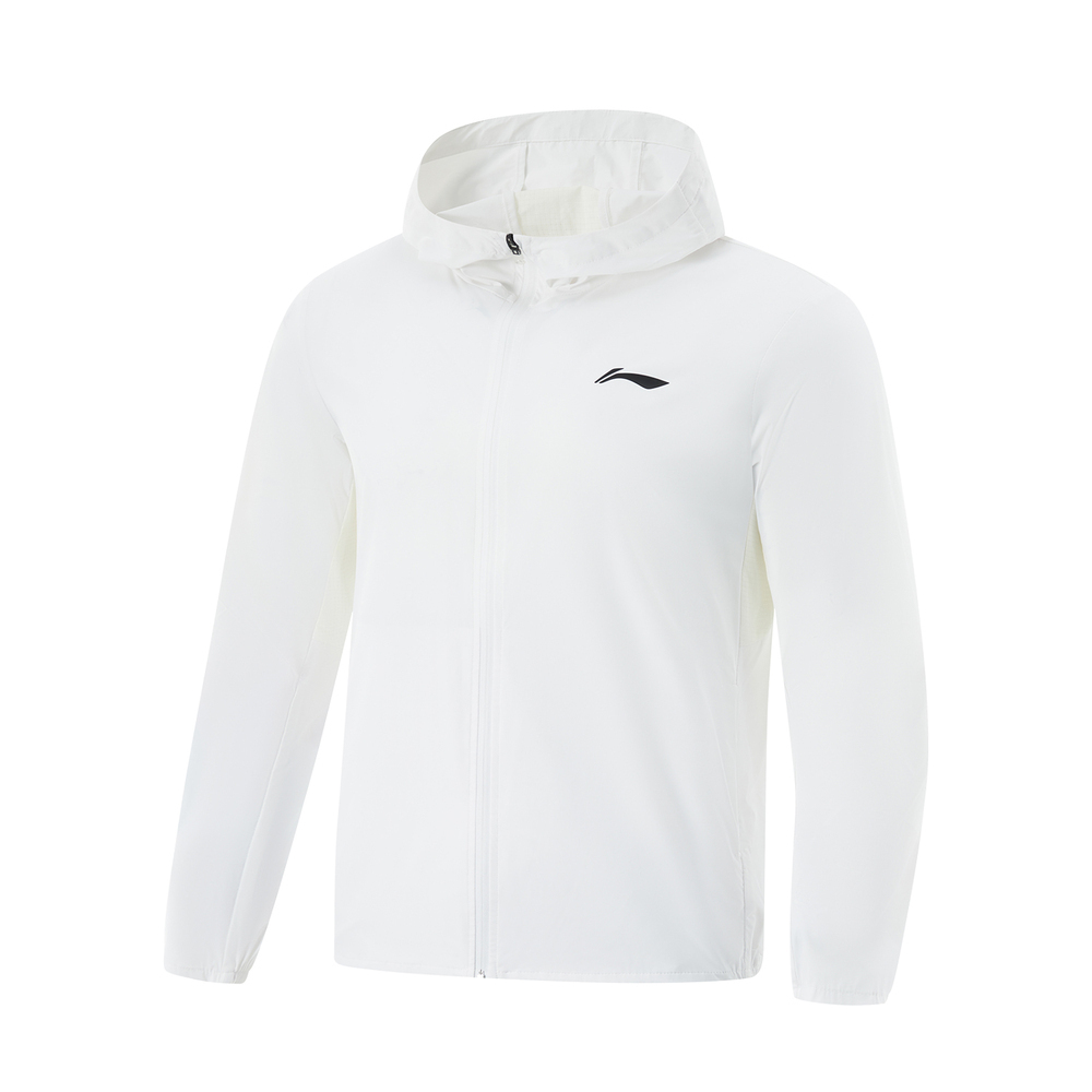 LI-NING李宁2025男子运动风衣梭织连帽外套AFDV249-2