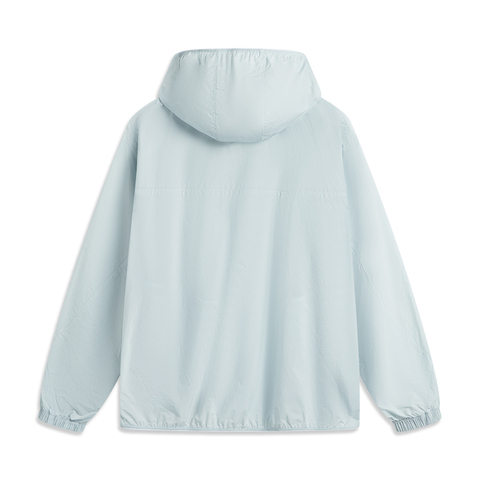 LI-NING李宁2025男子运动风衣梭织连帽外套AFDV287-5