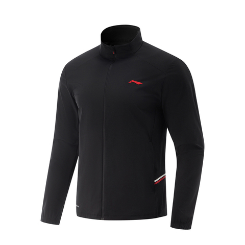 LI-NING李宁2025男子针织无帽外套针织无帽外套AFDVC31-2